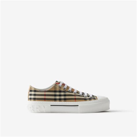 burberry cotton sneakers